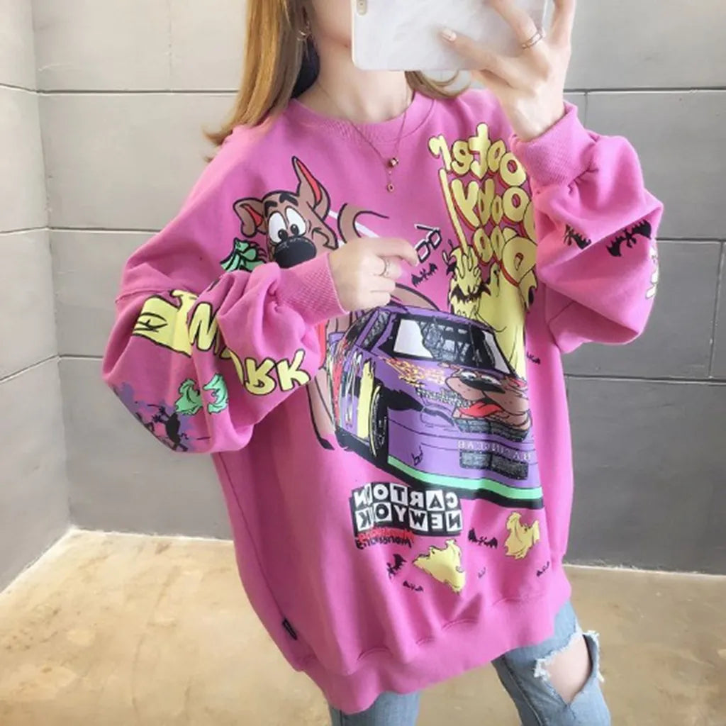 Street Racing Graffiti Sweatshirt