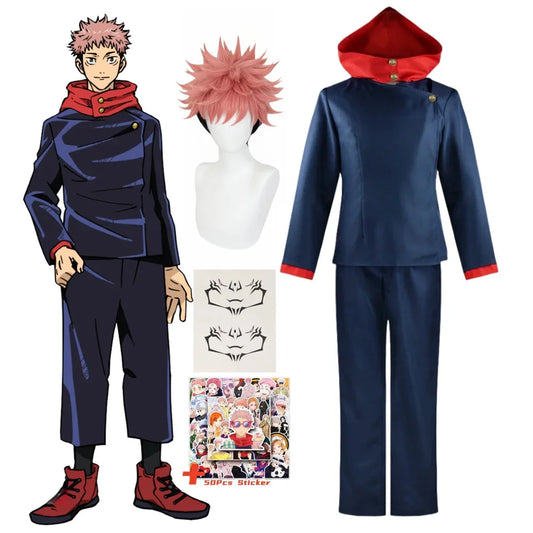 Jujutsu Kaisen Anime Itadori Yuji Costume