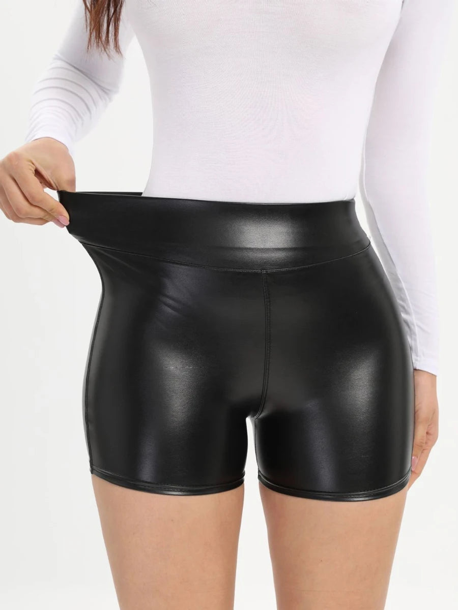 Sexy Summer Leather Shorts
